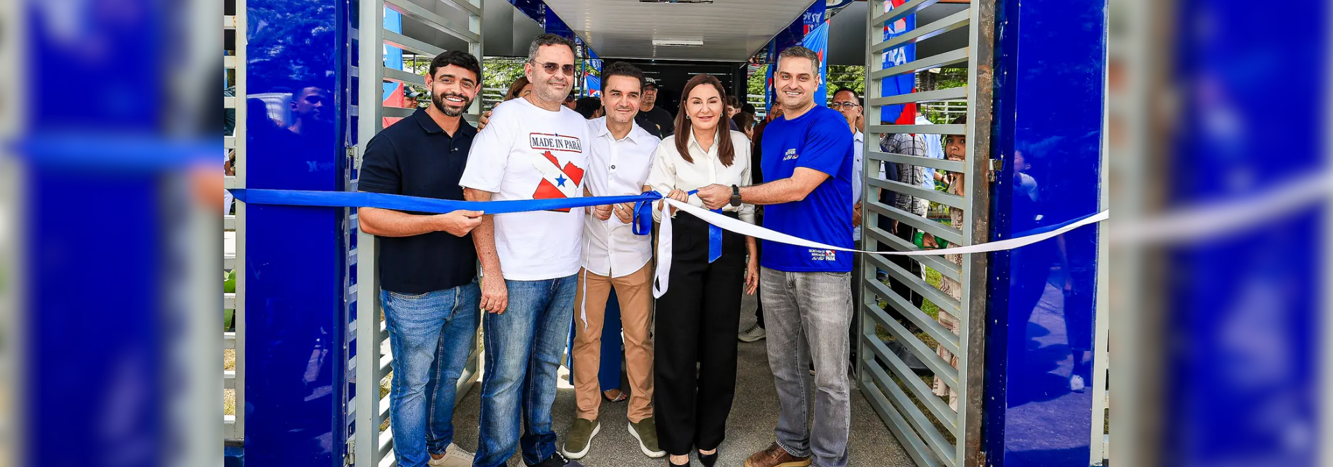 notícia: Governadora Hana Ghassan entrega a 180ª escola reconstruída pelo Estado